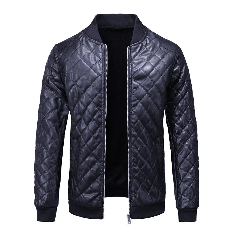 CitySlick Men's Leather Look Jacket