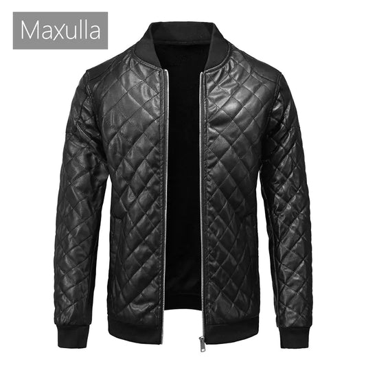 CitySlick Men's Leather Look Jacket
