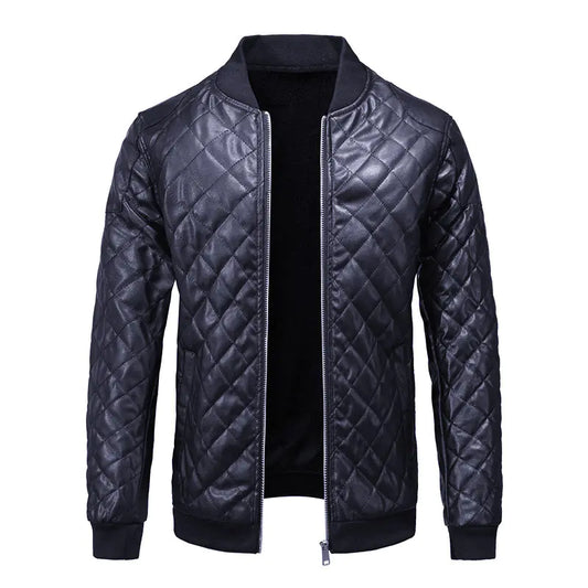 CitySlick Men's Leather Look Jacket